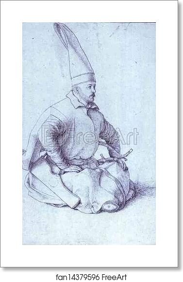 Free art print of A Turkish Janissary by Gentile Bellini Free art print of A Turkish Janissary by Gentile Bellini
