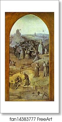 Free art print of Christ Carrying the Cross by Hieronymus Bosch