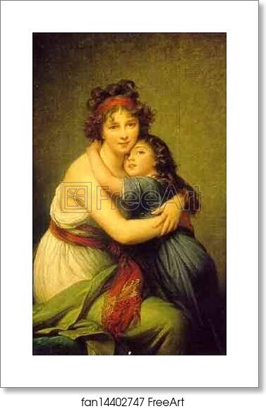 Free art print of Self Portrait with Daughter by Louise-Elisabeth Vigée-Lebrun Free art print of Self Portrait with Daughter by Louise-Elisabeth Vigée-Lebrun