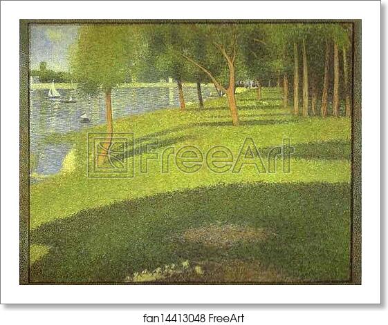 Free art print of The Island of La Grande Jatte by Georges Seurat Free art print of The Island of La Grande Jatte by Georges Seurat