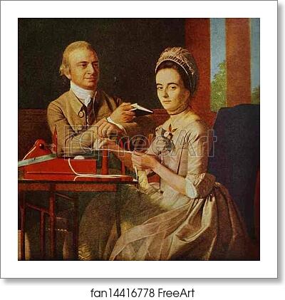 Free art print of Governor Thomas Miffin and Mrs. Miffin by John Singleton Copley