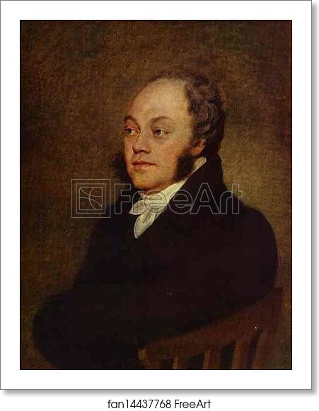 Free art print of Portrait of F. B. Rostopchin by Orest Kiprensky Free art print of Portrait of F. B. Rostopchin by Orest Kiprensky