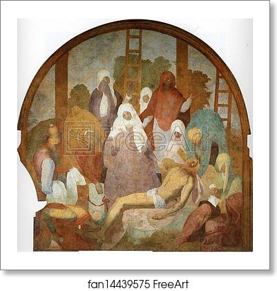 Free art print of Lamentation by Jacopo Carrucci, Known As Pontormo