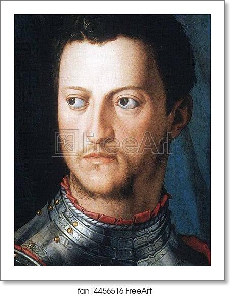 Free art print of Portrait of Cosimo I de'Medici in Armor. Detail by Agnolo Bronzino Free art print of Portrait of Cosimo I de'Medici in Armor. Detail by Agnolo Bronzino