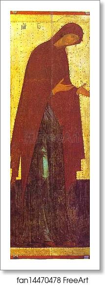 Free art print of The Virgin by Dionisii (Dionysius) Free art print of The Virgin by Dionisii (Dionysius)