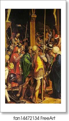 Free art print of The Passion of Christ. Detail by Hans Holbein The Younger