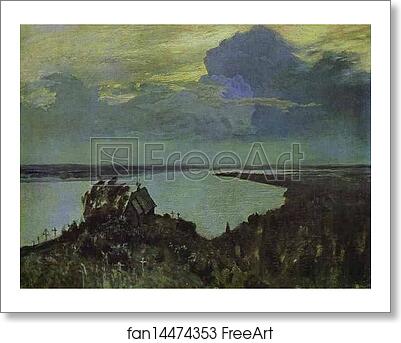 Free art print of Above Eternal Peace by Isaac Levitan