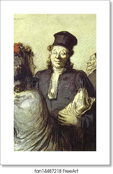 Free art print of A Lawyer with His Client by Honoré Daumier Free art print of A Lawyer with His Client by Honoré Daumier