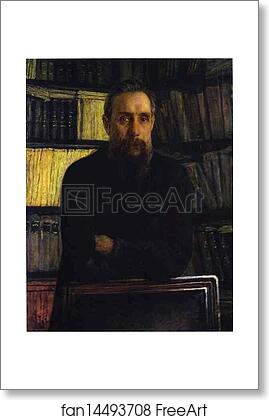 Free art print of Portrait of Pavel Kostychev by Nikolay Gay Free art print of Portrait of Pavel Kostychev by Nikolay Gay