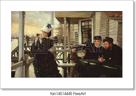 Free art print of The Captain's Daughter by Jacques Joseph Tissot (A.K.A. James Tissot) Free art print of The Captain's Daughter by Jacques Joseph Tissot (A.K.A. James Tissot)