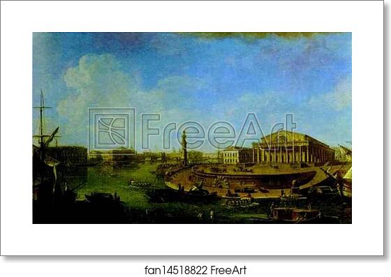 Free art print of View of the Stock Exchange and the Admiralty from the Fortress of St. Peter and Paul by Fedor Alekseev Free art print of View of the Stock Exchange and the Admiralty from the Fortress of St. Peter and Paul by Fedor Alekseev