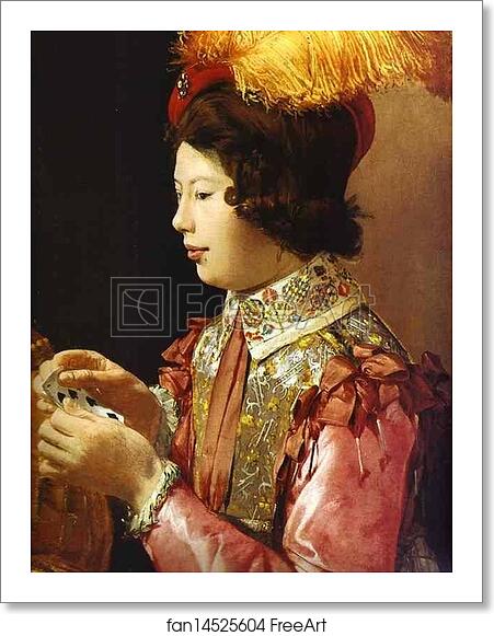Free art print of The Card-Sharp with the Ace of Clubs. Detail by Georges De La Tour Free art print of The Card-Sharp with the Ace of Clubs. Detail by Georges De La Tour