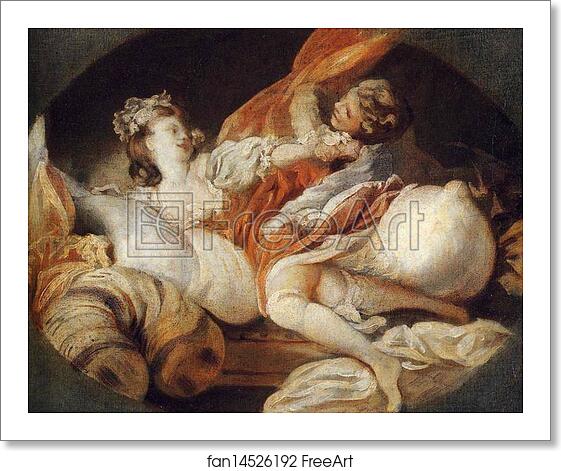 Free art print of The Useless Resistance by Jean-Honoré Fragonard Free art print of The Useless Resistance by Jean-Honoré Fragonard