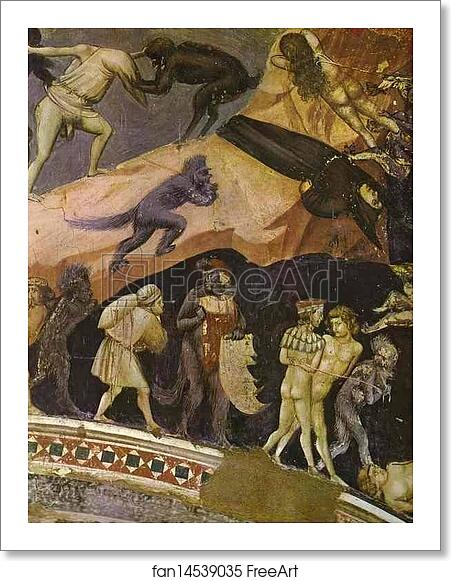 Free art print of The Last Judgement. Detail by Giotto Free art print of The Last Judgement. Detail by Giotto