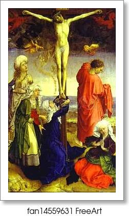 Free art print of Crucifixion by Rogier Van Der Weyden