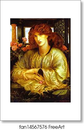Free art print of La Donna della Finestra by Dante Gabriel Rossetti