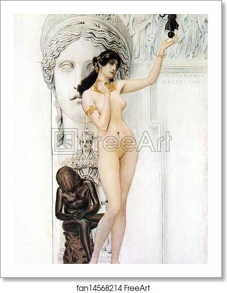Free art print of Allegory of Sculpture by Gustav Klimt Free art print of Allegory of Sculpture by Gustav Klimt