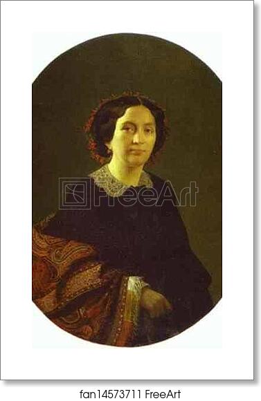 Free art print of Portrait of Anisya Lesnikova by Sergey Zaryanko Free art print of Portrait of Anisya Lesnikova by Sergey Zaryanko