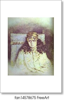 Free art print of Portrait of a Woman by Vasily Surikov