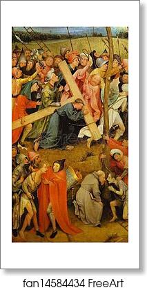Free art print of Christ Carrying the Cross by Hieronymus Bosch Free art print of Christ Carrying the Cross by Hieronymus Bosch