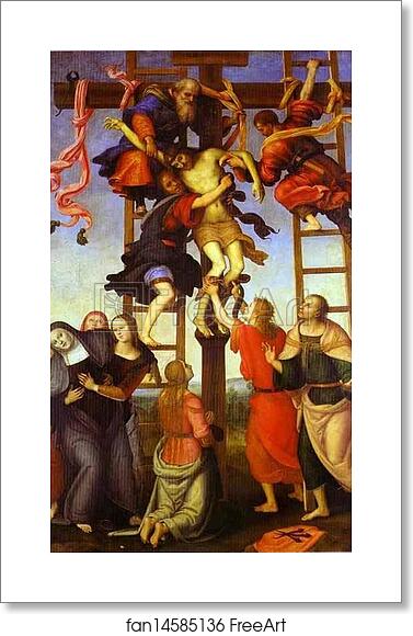 Free art print of The Deposition from the Cross by Pietro Perugino Free art print of The Deposition from the Cross by Pietro Perugino