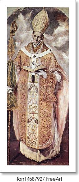 Free art print of St. Ildelfonso by El Greco Free art print of St. Ildelfonso by El Greco