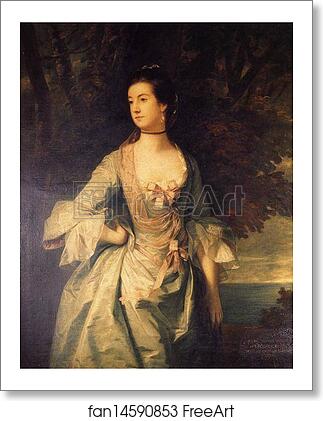 Free art print of Mrs Hugh Bonfoy by Sir Joshua Reynolds
