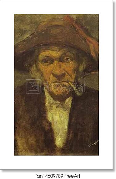 Free art print of Head of Old Man Smoking by James Abbott Mcneill Whistler Free art print of Head of Old Man Smoking by James Abbott Mcneill Whistler