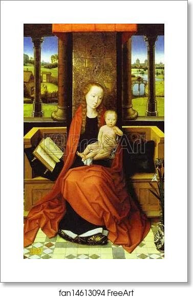 Free art print of Madonna and Child by Hans Memling Free art print of Madonna and Child by Hans Memling