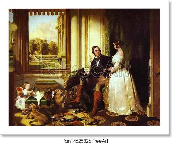 Free art print of Windsor Castle in Modern Times by Sir Edwin Landseer Free art print of Windsor Castle in Modern Times by Sir Edwin Landseer