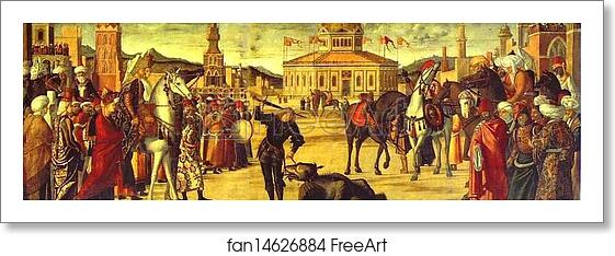 Free art print of Triumph of St. George by Vittore Carpaccio Free art print of Triumph of St. George by Vittore Carpaccio
