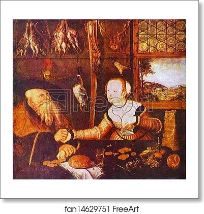 Free art print of The Fee by Lucas Cranach The Elder