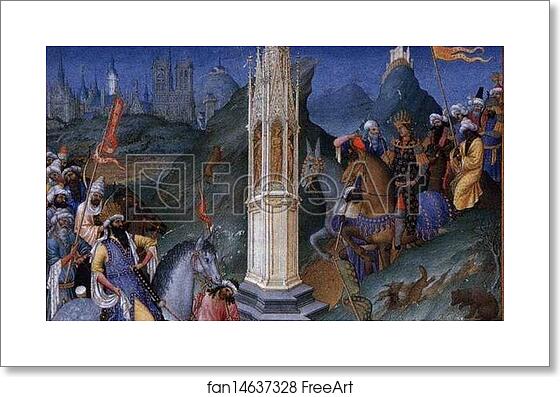 Free art print of Les tr�s riches heures du Duc de Berry. The Meeting of the Three Magi. Detail by Limbourg Brothers Free art print of Les tr�s riches heures du Duc de Berry. The Meeting of the Three Magi. Detail by Limbourg Brothers