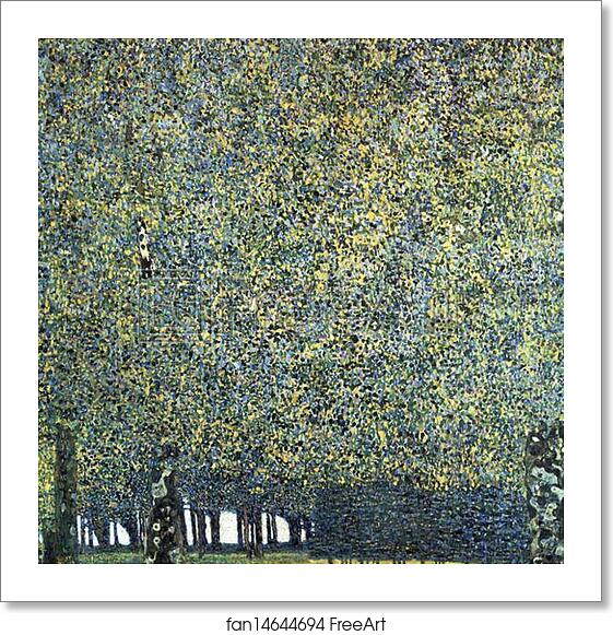 Free art print of Park by Gustav Klimt Free art print of Park by Gustav Klimt