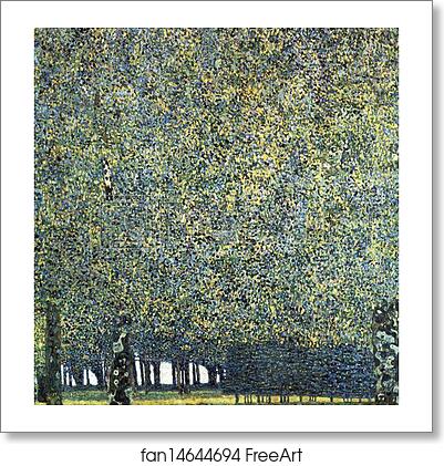 Free art print of Park by Gustav Klimt