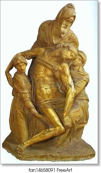 Free art print of Pieta by Michelangelo
