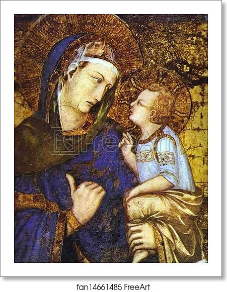 Free art print of The Virgin with Child and Saints. Detail by Pietro Lorenzetti Free art print of The Virgin with Child and Saints. Detail by Pietro Lorenzetti