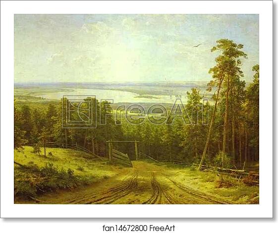 Free art print of The Kama Near Yelabuga by Ivan Shishkin Free art print of The Kama Near Yelabuga by Ivan Shishkin