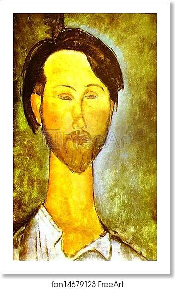 Free art print of Portrait of the Polish Poet and Art Dealer Leopold Zborovski (1889-1932) by Amedeo Modigliani