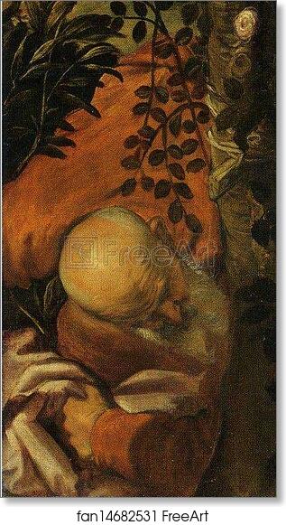 Free art print of Susannah and the Elders. Detail by Jacopo Robusti, Called Tintoretto