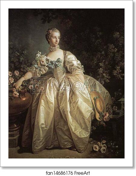 Free art print of Madame Bergeret by François Boucher Free art print of Madame Bergeret by François Boucher