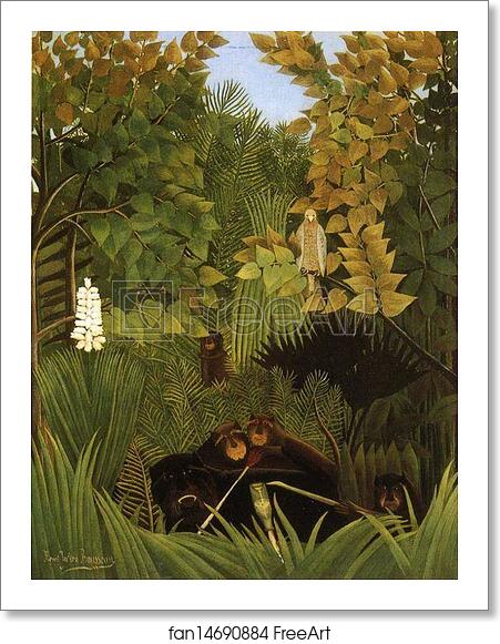 Free art print of Merry Jesters. / Joyeux farceurs by Henri Rousseau Free art print of Merry Jesters. / Joyeux farceurs by Henri Rousseau