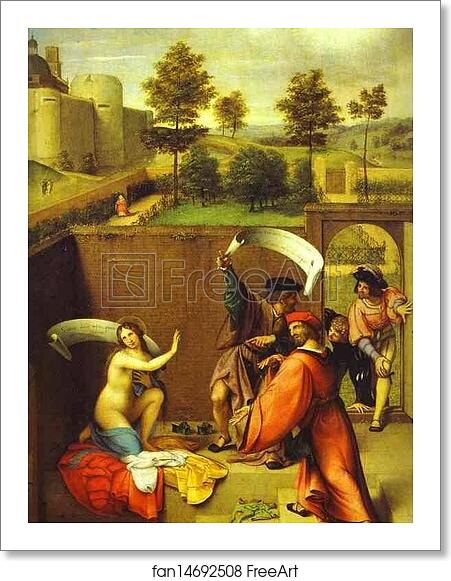 Free art print of Susanna and the Elders by Lorenzo Lotto Free art print of Susanna and the Elders by Lorenzo Lotto