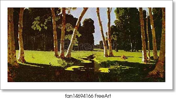 Free art print of A Birch Grove by Arkhip Kuinji Free art print of A Birch Grove by Arkhip Kuinji