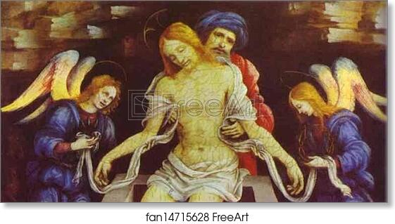 Free art print of Pieta by Filippino Lippi
