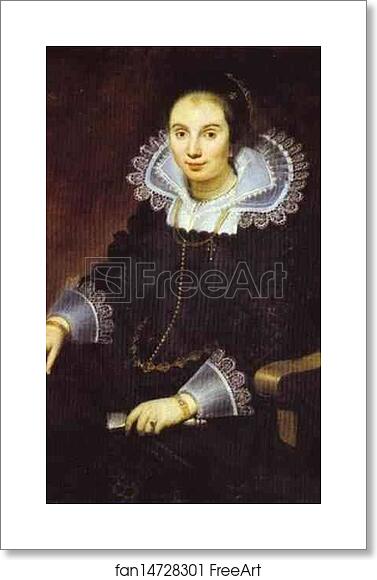 Free art print of Portrait of a Lady with a Fan by Cornelis De Vos Free art print of Portrait of a Lady with a Fan by Cornelis De Vos