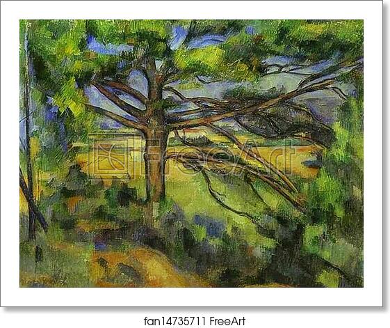 Free art print of Pine Tree near Aix by Paul Cézanne Free art print of Pine Tree near Aix by Paul Cézanne