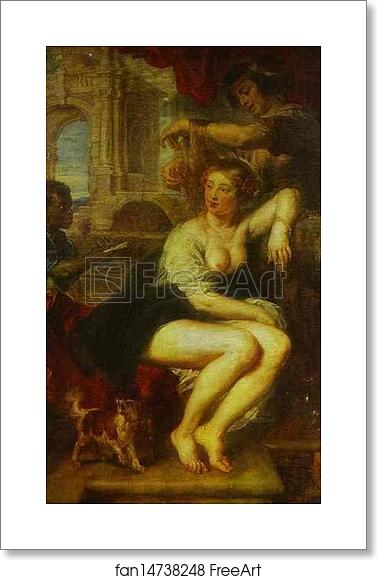 Free art print of Bathsheba at the Fountain by Peter Paul Rubens Free art print of Bathsheba at the Fountain by Peter Paul Rubens