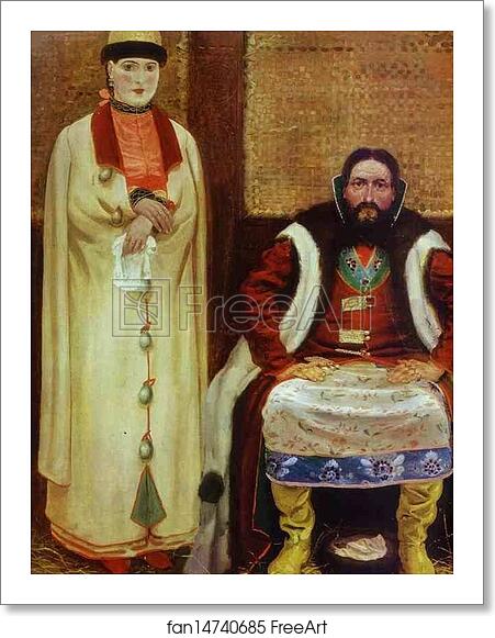 Free art print of A Merchant Family in the XVII century. Detail by Andrey Ryabushkin Free art print of A Merchant Family in the XVII century. Detail by Andrey Ryabushkin