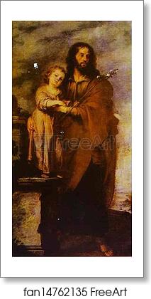Free art print of Joseph with Infant Christ by Bartolomé Esteban Murillo Free art print of Joseph with Infant Christ by Bartolomé Esteban Murillo